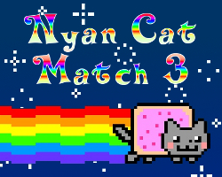 play Nyan Cat Match 3