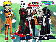 play Naruto And Friends Dress Up