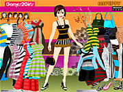 play Rachel Stripes Dressup