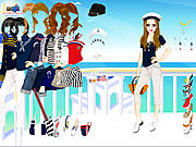 Navy Girl Dress Up