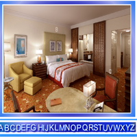 play Modern Bed Room Find The Alphabets