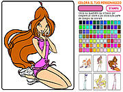 play Winx Coloring Book