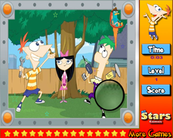 play Phineas And Ferb Hidden Stars