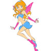 play Flying Girl Coloring