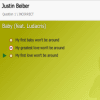 Justin Bieber Music Quiz