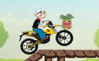 play Popeye Bike Ride