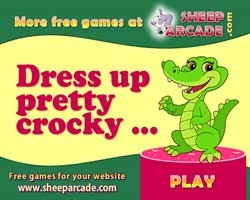 play Dress Up Pretty Crocky