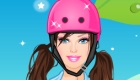 play Sporty Roller Girl