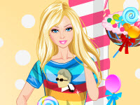 play Candy Barbie Dress Up