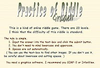 play Practice Of Riddle Grade 2