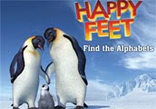 play Happy Feet - Find The Alphabets