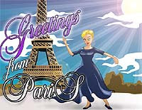 Lana Goes To Paris