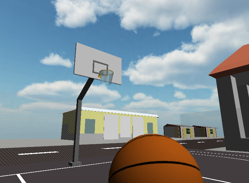 play First Person Hoop Shooter