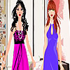 play Two Models On The Podium Dress Up