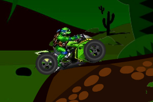 play Ninja Turtle Dirt Bike (Without Ads)