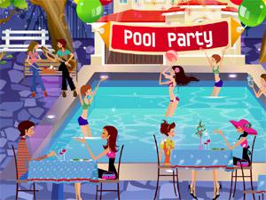 Pool Party Decor