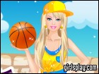 play Sporty Barbie Dress Up