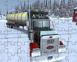 play Extreme Truckers Puzzle