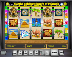 play Slot The Golden Treasure Of Pharaoh