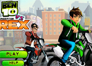 play Ben 10 Vs Generator Rex Racing