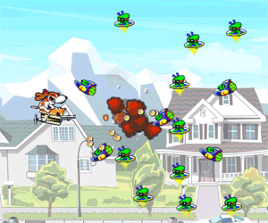 play Spunky Vs Aliens
