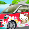 play Hello Kitty Car