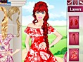 play Floral Doll Dressup