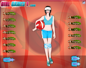 play Beach Volleyball Girl Dress Up