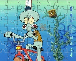 play Squidward Tentacles Jigsaw