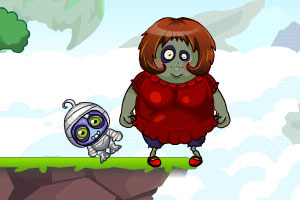 play Push Down Boob Zombie