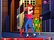play Spiderman Kissing