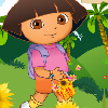 play Dora Flower Basket