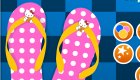 play Decorate Hello Kitty Flip-Flops