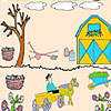 play Farmer In The Garden Coloring