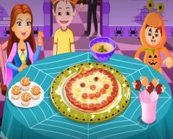 play Jack O Lantern Pizza