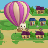 play Cat Balloon Delivery