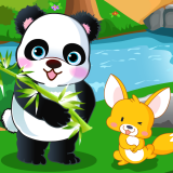 play Cute Panda Dress Up
