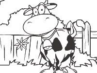 play Cow Coloring