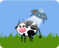 Ufo Like Cows