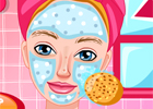 play Princess Barbie Facial Spa