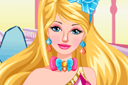 Princess Barbie Facial Makeover