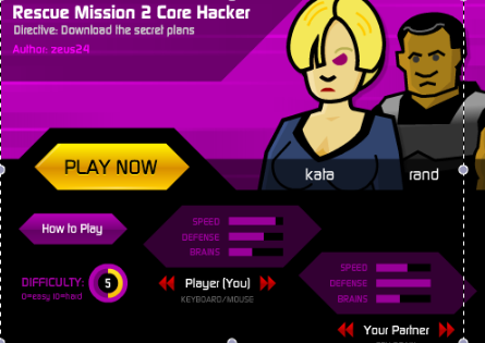 play Rescue Mission 2: Core Hacker