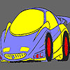 play Red Speedy Car Coloring