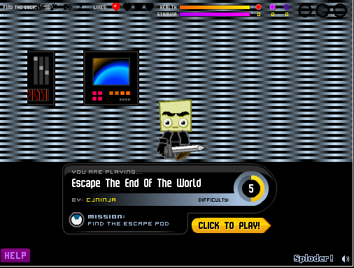 play Escape The End Of The World