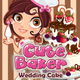 play Cute Baker: Wedding Cake