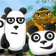 play 3 Pandas