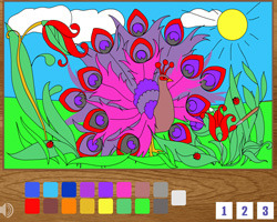 play Coloring Beautiful Animals Online