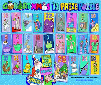 play Gokart Christmas Puzzle 2012