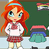 play Chibi Bloom School Girl