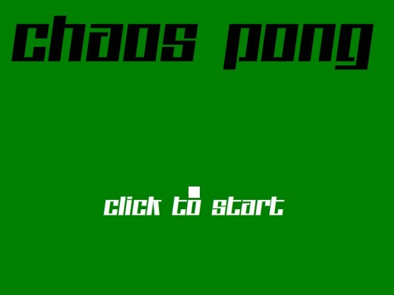 play Chaos Pong